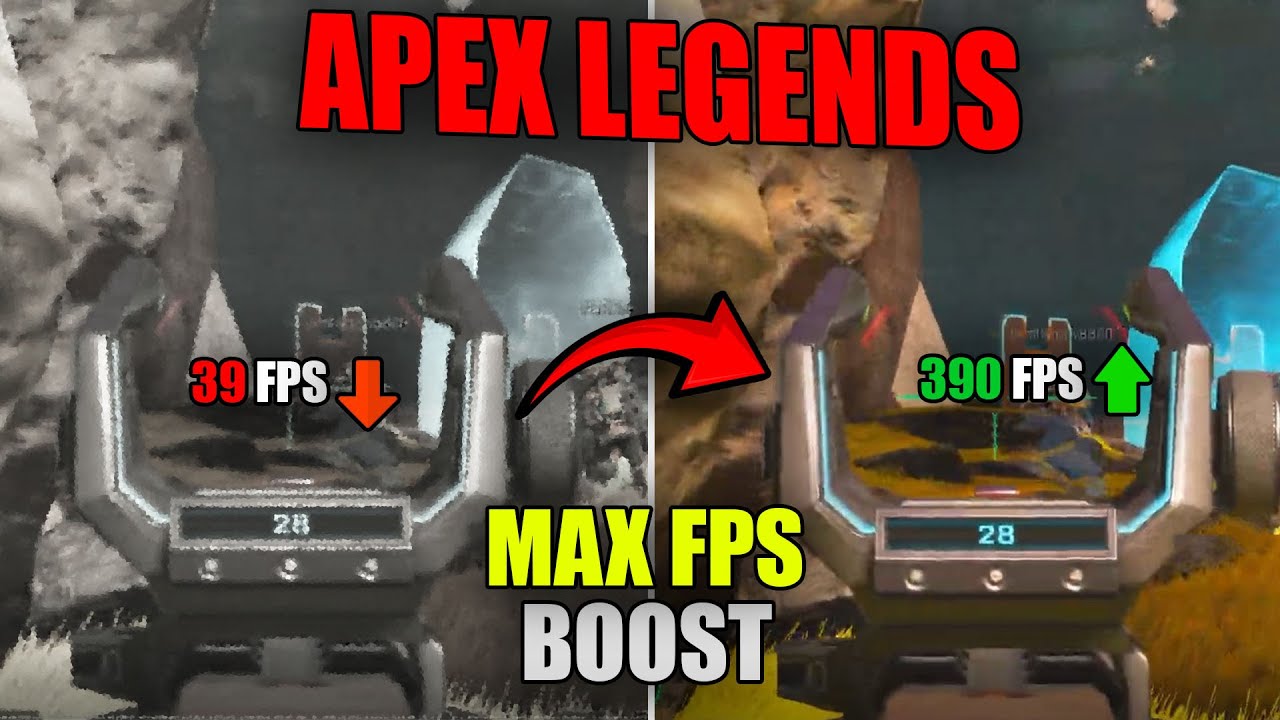 Apex Legends Max FPS Boost | Fix Stutter, No Lag - YouTube