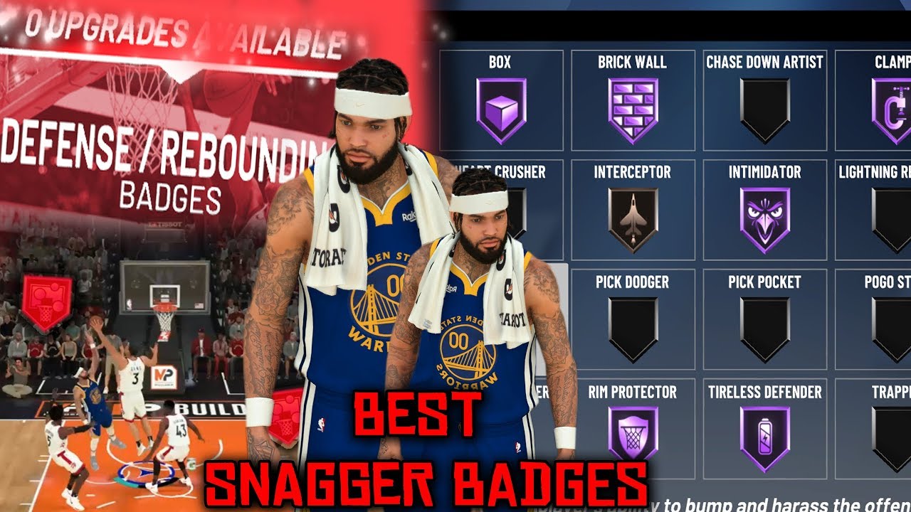 BEST GLASS CLEANER BADGES ON NBA 2K20!! BEST SNAGGER BADGES!! BEST