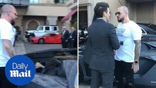 Owner yells at valet driver who took Lamborghini for JOYRIDE