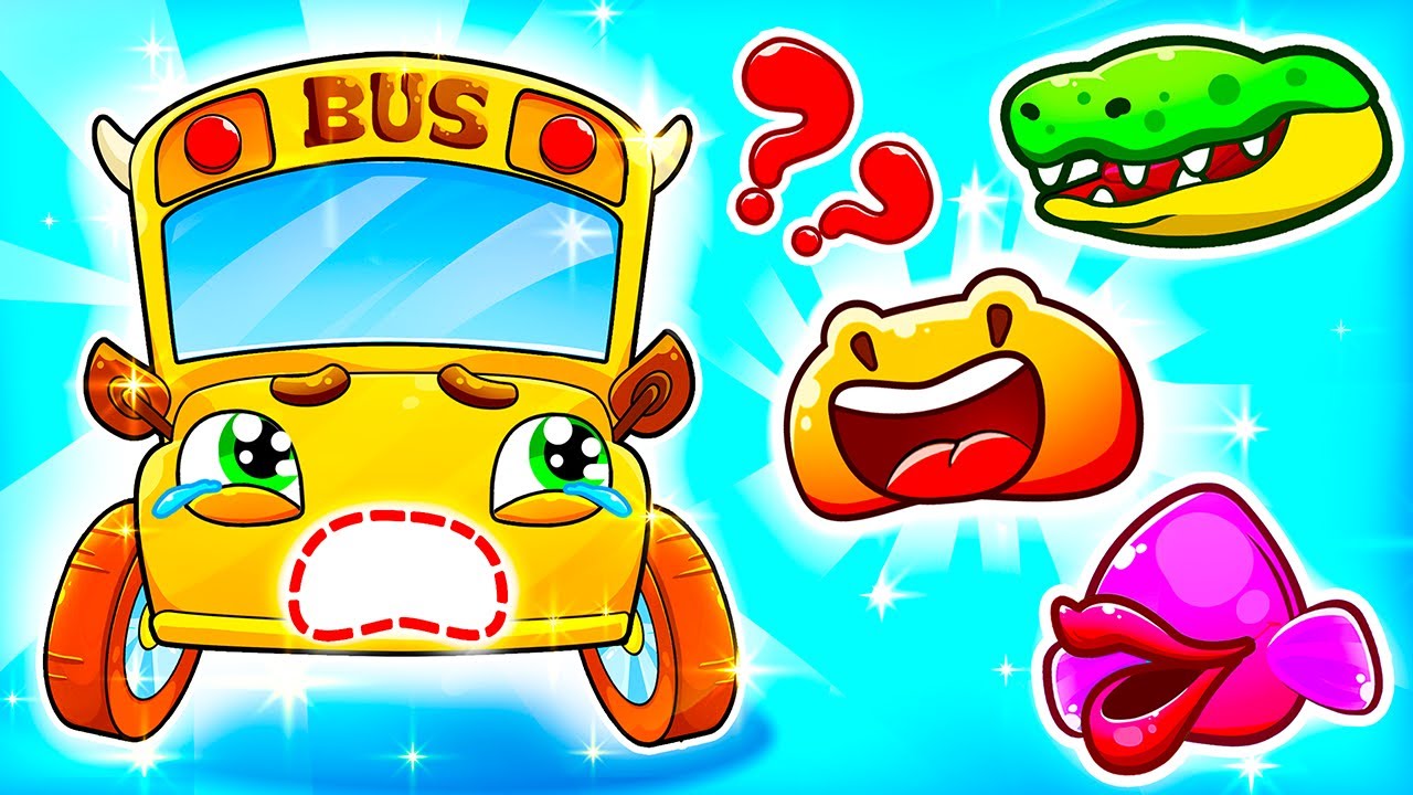 School Bus Lost Teeth 🚌🦷 | Bus Rules Song 😱✔️| Funny Bus Lost His Teeth | YUM YUM Kids Songs