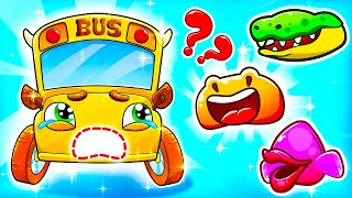 School Bus Lost Teeth 🚌🦷 | Bus Rules Song 😱✔️| Funny Bus Lost His Teeth | YUM YUM Kids Songs