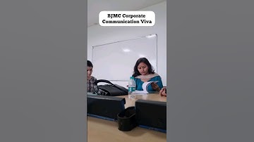 BJMC Corporate Communication Viva | Life at VIPS College #81 | #delhi | #du | #campus | #students
