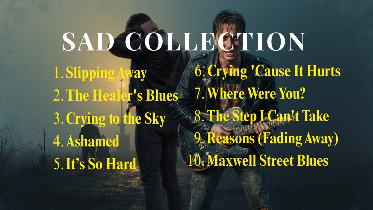 Painful Memories - 10 Heartbreaking 90s Slow Rock & Blues Ballads | Sad Playlist for Broken Hearts