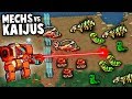 Huge JAEGER MECHS vs KAIJU Monsters! Pacific Rim Defense Game! (Mechs vs Kaijus Gameplay)
