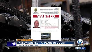 Riviera Beach RV arson suspect held on more than $1 million bond
