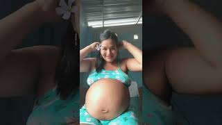 BIG PREGNNAT MOM | BUMIL SPILL PERUT BESAR #pregnant #hamil #bumil