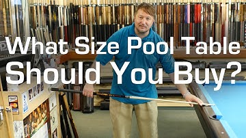 What Size Pool Table Should You Buy?