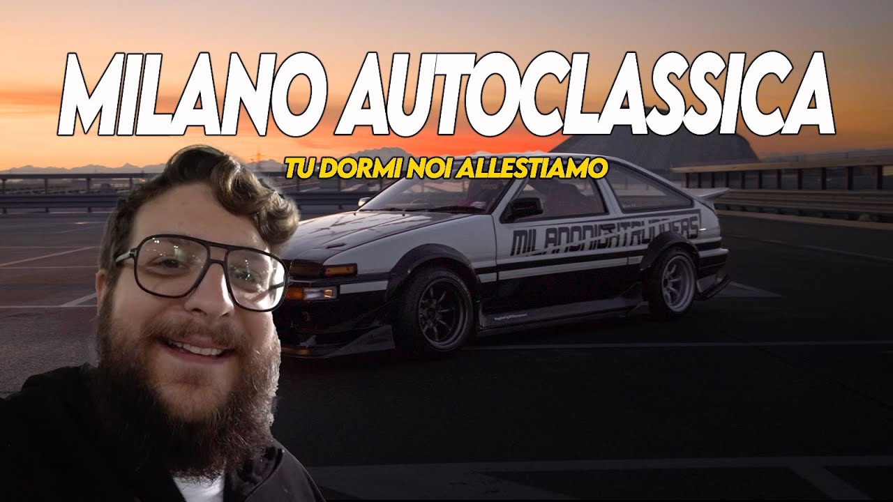 LA NOTTE SI LAVORA | ALLESTIMENTO MILANO AUTOCLASSICA