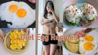 ENG) 10KG diet recipes / 7 Healthy and easy egg recipes