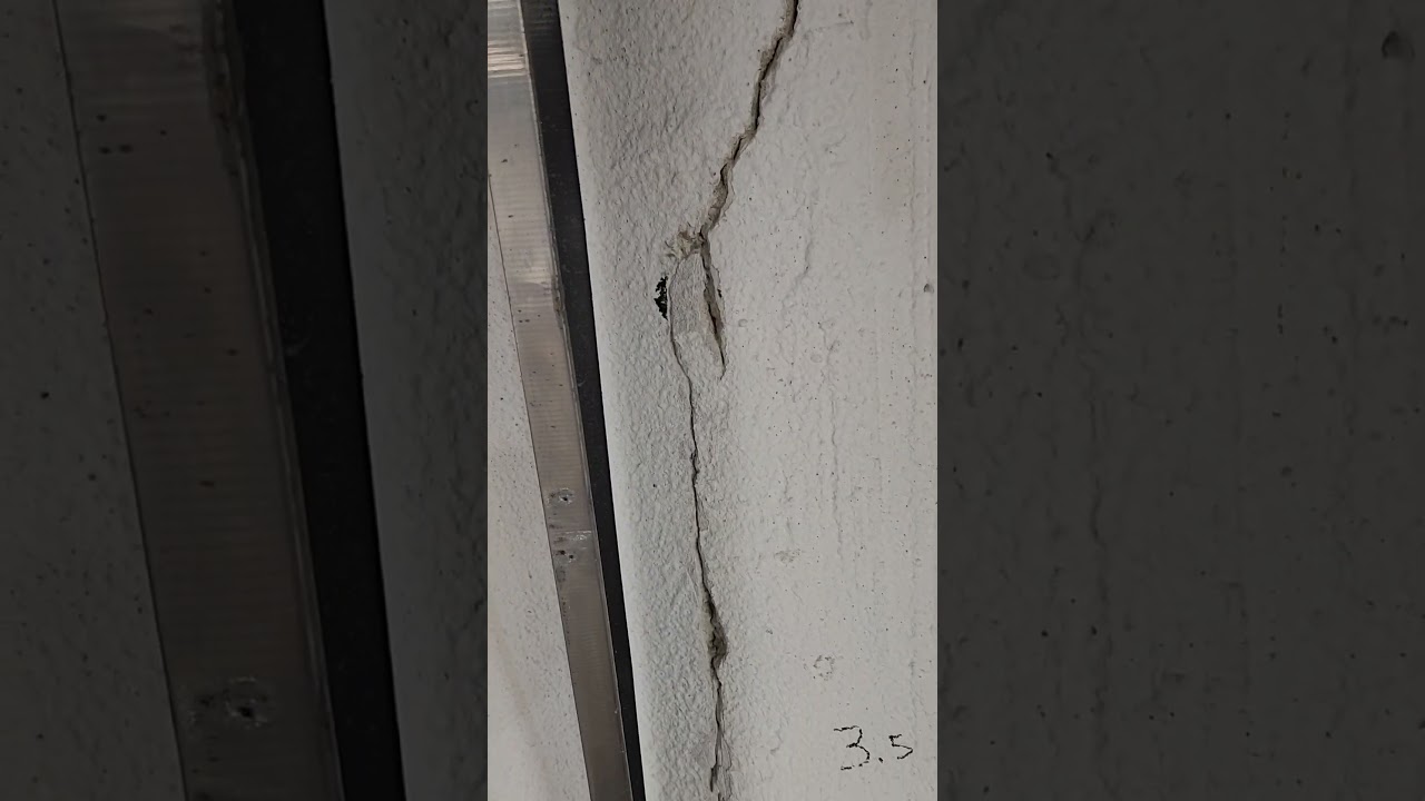 Leaky basement poured foundation wall cracks Troy