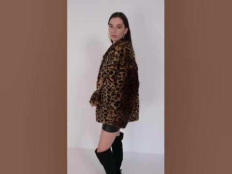 Шуба Леопард - YouTube