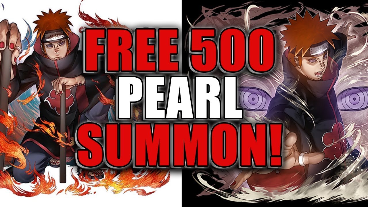 THEY GAVE US 500 FREE PEARLS! Tendo Pain Summons! [Naruto