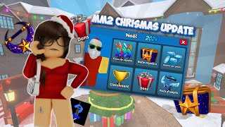 Je Découvre Lupdate De Noël Sur Mm2 Je Mis Attendais Pas