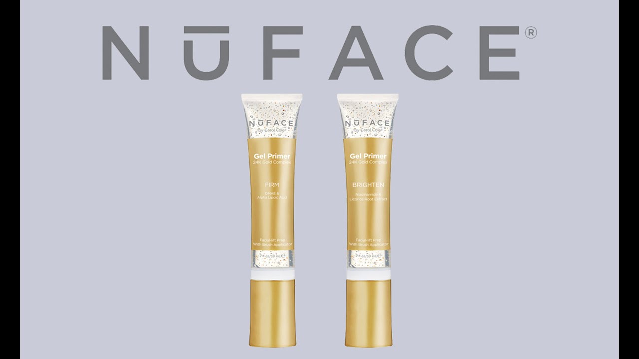 Prep Skin for NuFACE Facial Toning Device with Gel Primer 24K