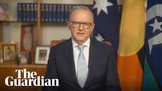 Prime minister Anthony Albanese addresses the nation – watch live