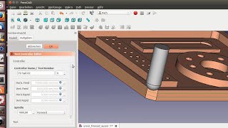 FreeCAD CNC Part3 SIMULATION