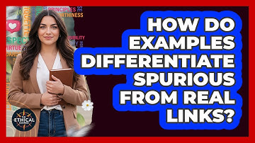 How Do Examples Differentiate Spurious From Real Links?