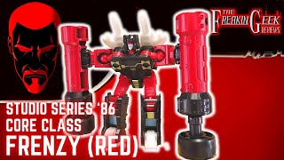 Studio Series '86 Core FRENZY (Red): EmGo's Transformers Reviews N' Stuff #Transformers