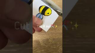 How to make Stickers at Home🦋✨ (wait for it) #shorts screenshot 1