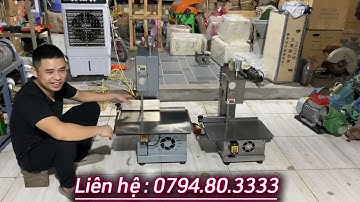 Hai mẫu máy cưa xương, cắt thịt cá đông lạnh đa năng mẫu mới nhất 2026 giá rẻ