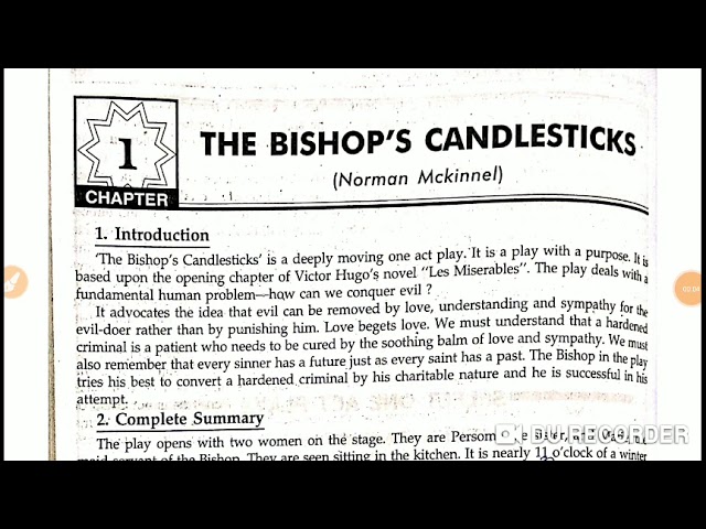 The Bishops Candlesticks  Plus Two