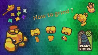 Gold Golem Grinding - Taming.io