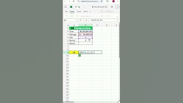 DB Function In Excel | Excel Formula | DB Function | Excel World