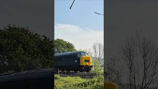 45118 "The Royal Artilleryman" and 47593 "Galloway Princess" Flying past on 1V61 #locomotive #train