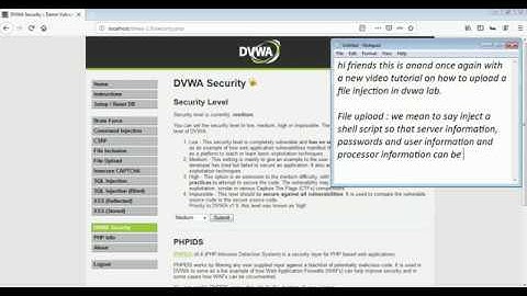 DVWA File upload Explained Low
