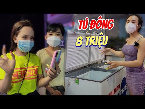 Video Bội Nhi mua tủ đông mới, Yumi bé 5 ghé ủng hộ đầu giờ - youtube