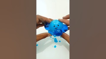 Blue octopus from nano tape 🐙 Smiling Bubble 😊