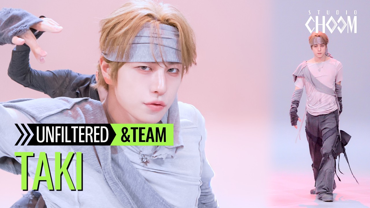UNFILTERED CAM] &TEAM TAKI(타키) 'We on Fire' 4K | STUDIO CHOOM