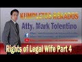 KR: Rights of Legal Wife Part 4