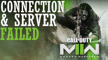 How to Fix Connection| Call of Duty Modern warfare 2 Server Error | Simple Solution