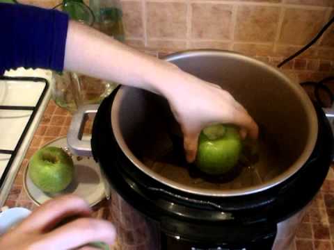 Печеные яблоки в мультиварке скороварке