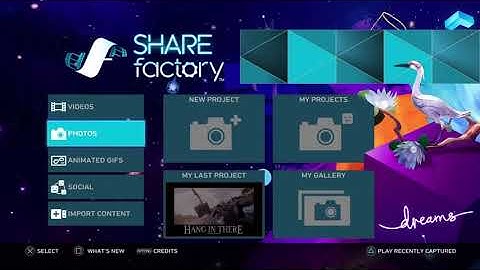 How to do basic PS4 game video editing using Share factory