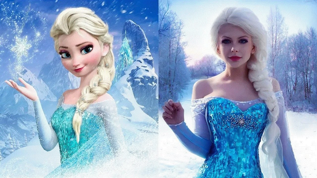 Frozen Characters in Real Life YouTube