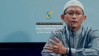 Puasa Asyuro Bertabrakan Qada, Hari Dilarang Puasa, Safar & Qada Asyuro -BM 08 - Ust Badru Salam, Lc