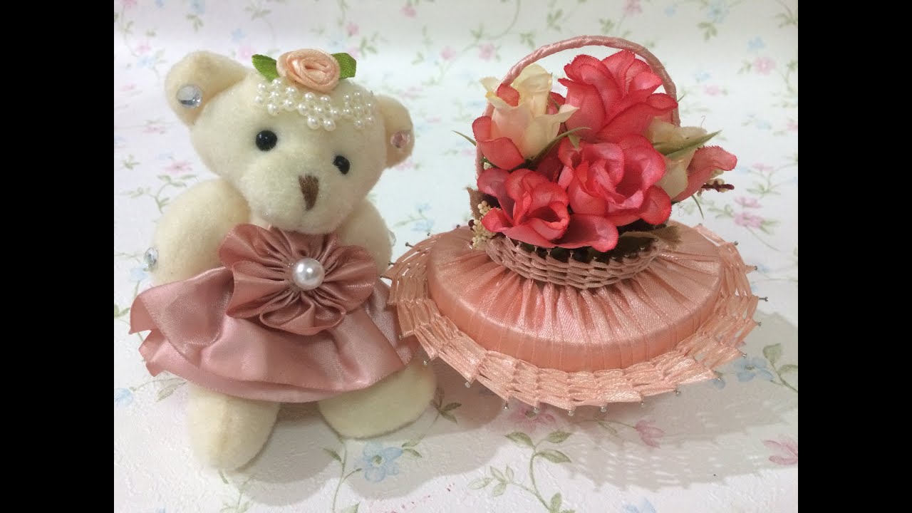 HOW TO MAKE SOAP BASKET|DIY DECORATION