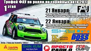 1 Етап Трофея Фау З Ралі На Серійних Авто Завірюхаstage 1 Rally Trophy For Serial Car Snowstorm