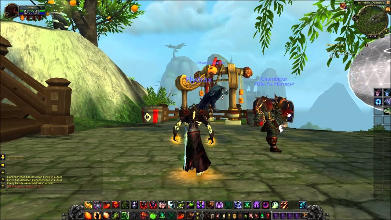 [PandariaWow] Private Server [Warlock PvP Guide]