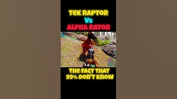 The Tek Raptor is Powerful 💀#arkmobile #arkultimatemobileedition #novastrike