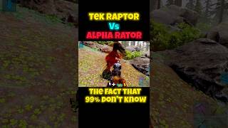 The Tek Raptor is Powerful 💀#arkmobile #arkultimatemobileedition #novastrike