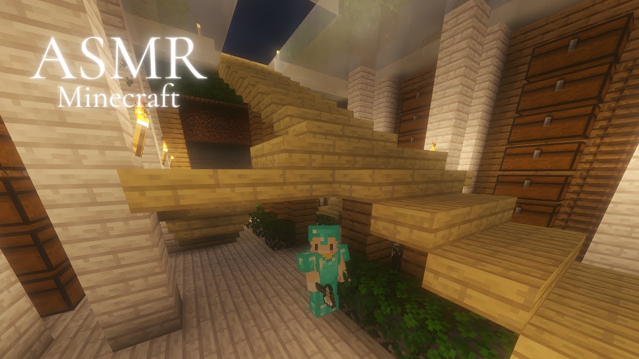 Tenemos sala de cofres! ᕙ⁠(⁠ ⁠:⁠ ⁠˘⁠ ⁠∧⁠ ⁠˘⁠ ⁠:⁠ ⁠)⁠ᕗ  | Minecraft ASMR 