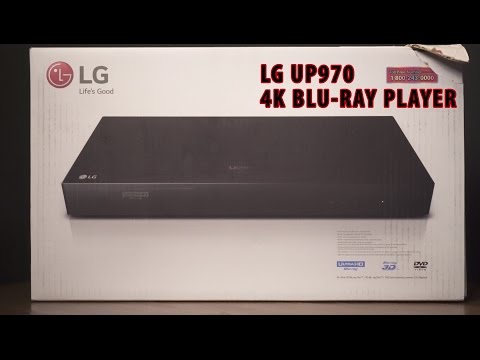 LG UP970 4K Blu-Ray Player Review | Unboxing