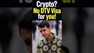 Want a DTV Visa? Don't use a Crypto account.