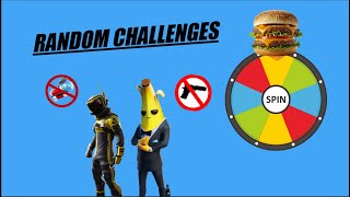 Random Fortnite CHALLENGE WHEEL | Ejpsrocks
