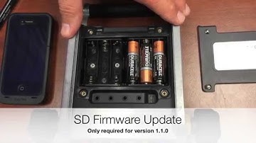 SD Card Firmware Update