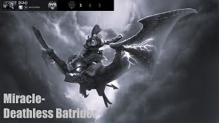 Miracle- Deathless Batrider - Dota 2 Pro Dark Side [Miracle- Deathless Game #8] 4K