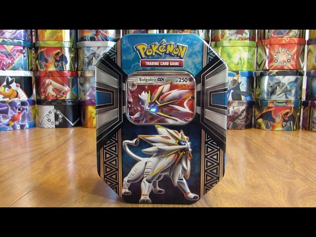 Pokmon TCG: Legends of Alola Solgaleo GX Tin 